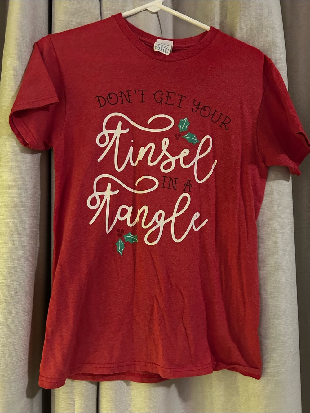 Red Holiday Graphic Tee